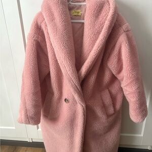 Pink Teddy Coat